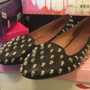 Jeffrey Campbell Skull Loafers