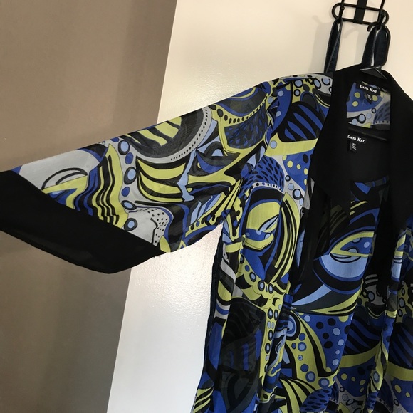 Beautiful Chiffon plus seize two pieces long sleev - Picture 3 of 8