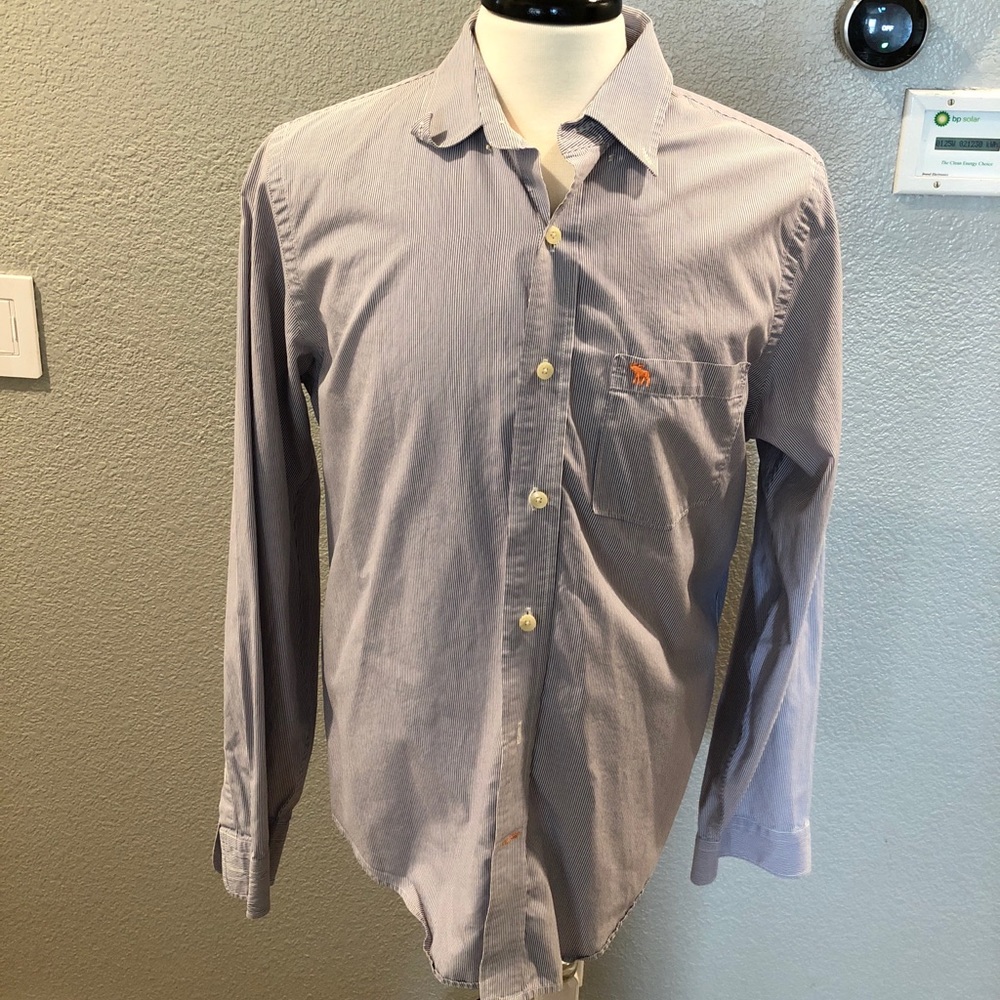 Abercrombie long sleeve dress shirt