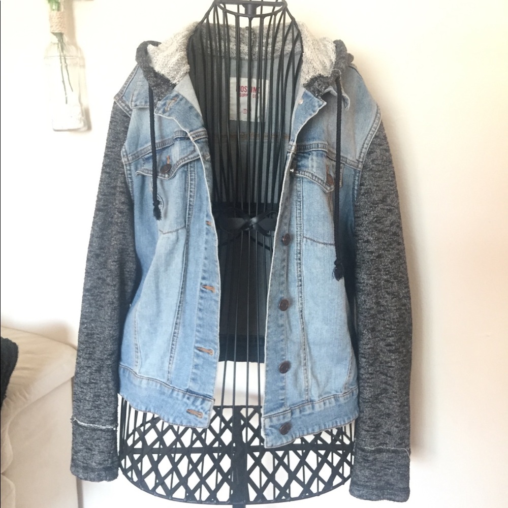 Hooded Jean Jacket