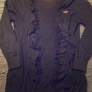 Navy Blue Hollister Cardigan