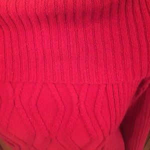 Style & Co Sweaters - Style & Co Woman Cowl Neckline Red Sweater Style & Co Sweaters - Style & Co Woman Cowl Neckline Red Sweater
