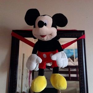 MICKY MOUSE PLUSH BACKPACK