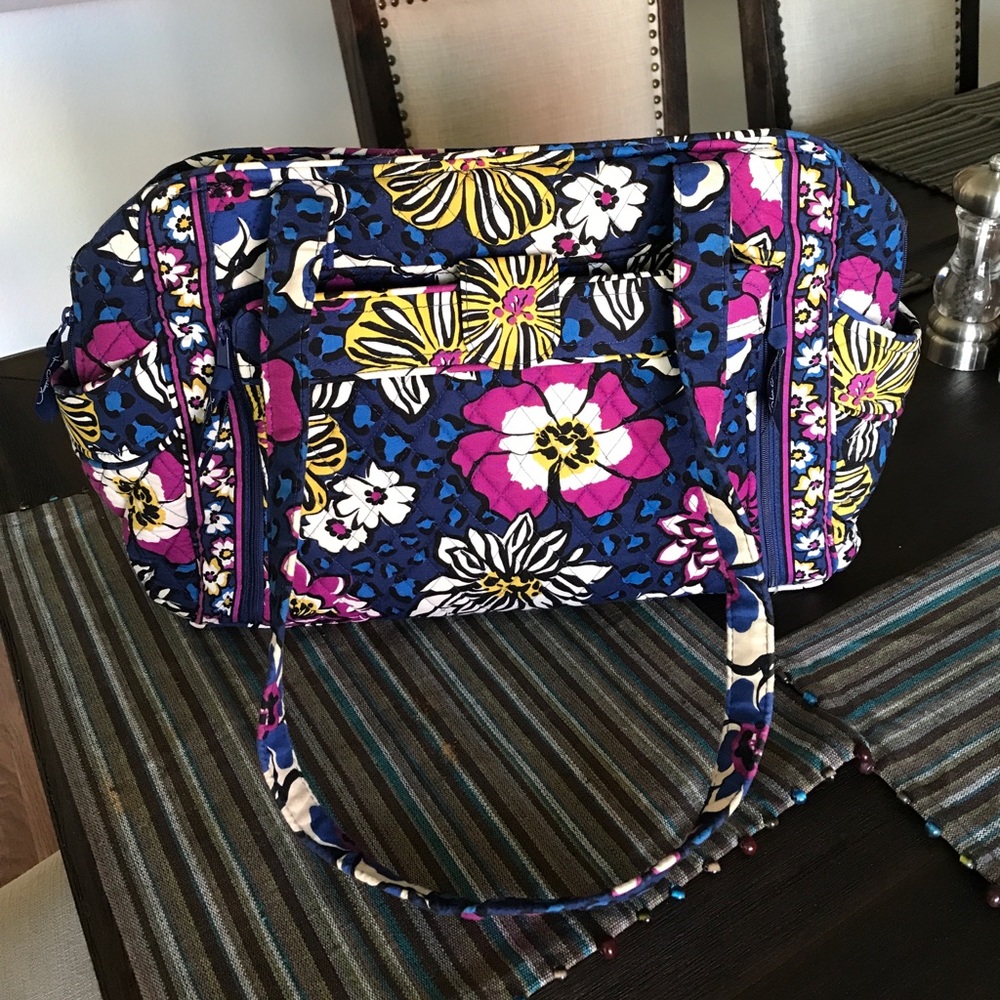 Vera Bradley Diaper Bag with Matching Wallet