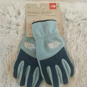 North Face  Denali Gloves Blue Tide