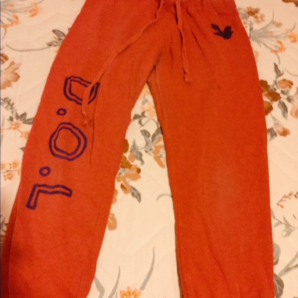 Selena Gomez D.O.L Orange Sweatpants