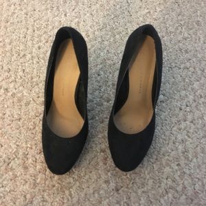 Plain black 5 inch Lauren Conrad heels