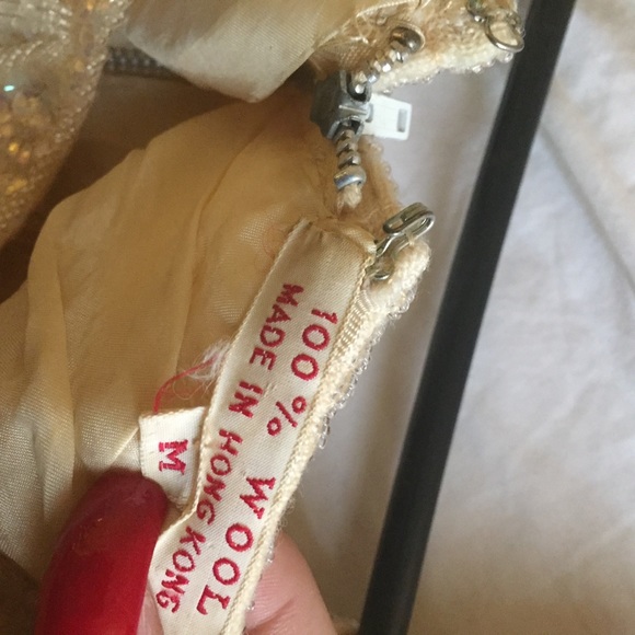 Vintage flapper beaded top - Picture 5 of 5