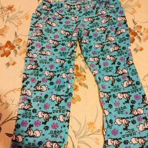 Olaf Blue Pajama Pants