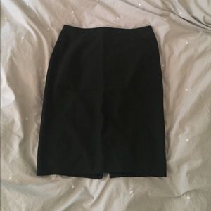 Black pencil skirt from Loft