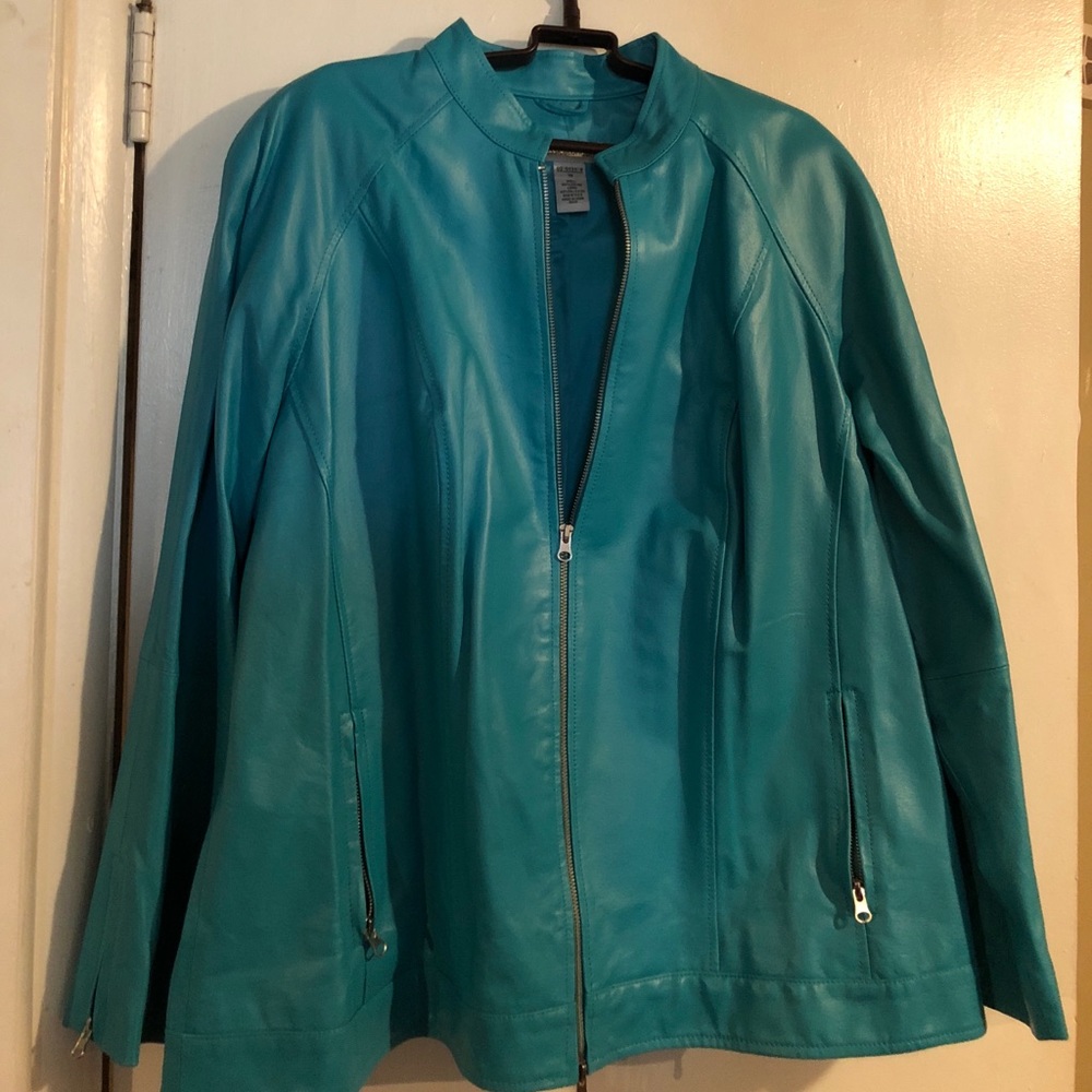 Leather jacket! Great condition!