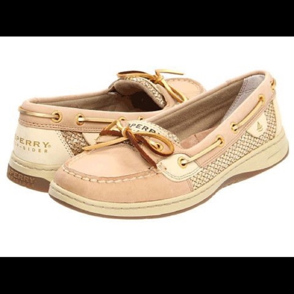 Sperry Topsider Angelfish with gold detail!