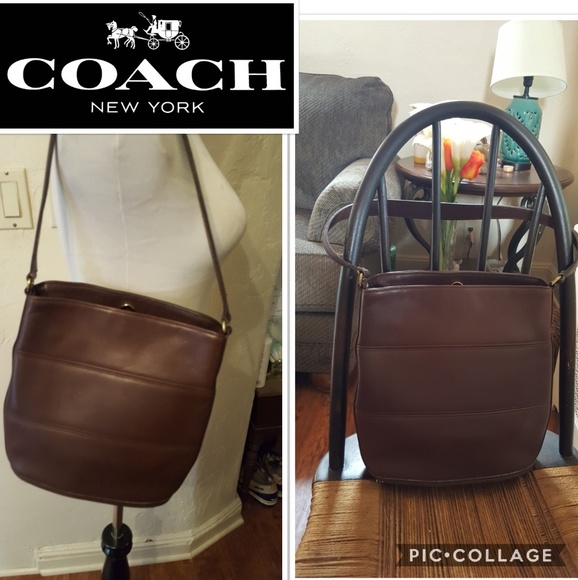 Coach Handbags - Fab vintage coach bucket bag