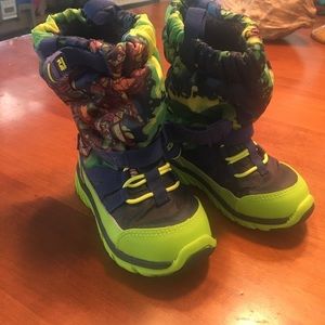 ☀️Stride Rite/ Nina Turtle toddler Snow Boots 7w
