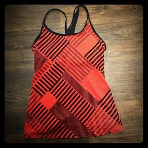Fabletics Women's Tank Top - Medium - orange