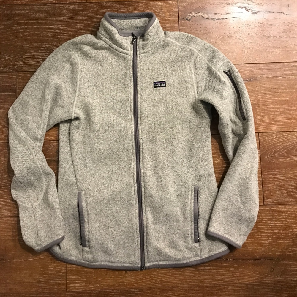 Heather grey Patagonia jacket
