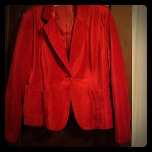 Velvet Blazer