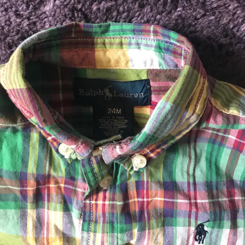 Ralph Lauren button down long sleeve 24M