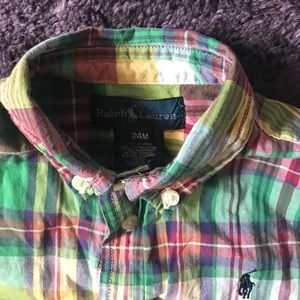 Ralph Lauren button down long sleeve 24M