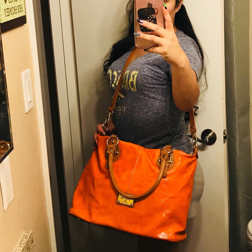 Valentina 🌸 Italia 🍁 Orange 🌈 Big 🌺 Purse 🎀 - Picture 5 of 8