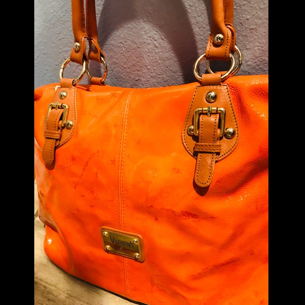 Valentina 🌸 Italia 🍁 Orange 🌈 Big 🌺 Purse 🎀 - Picture 3 of 8