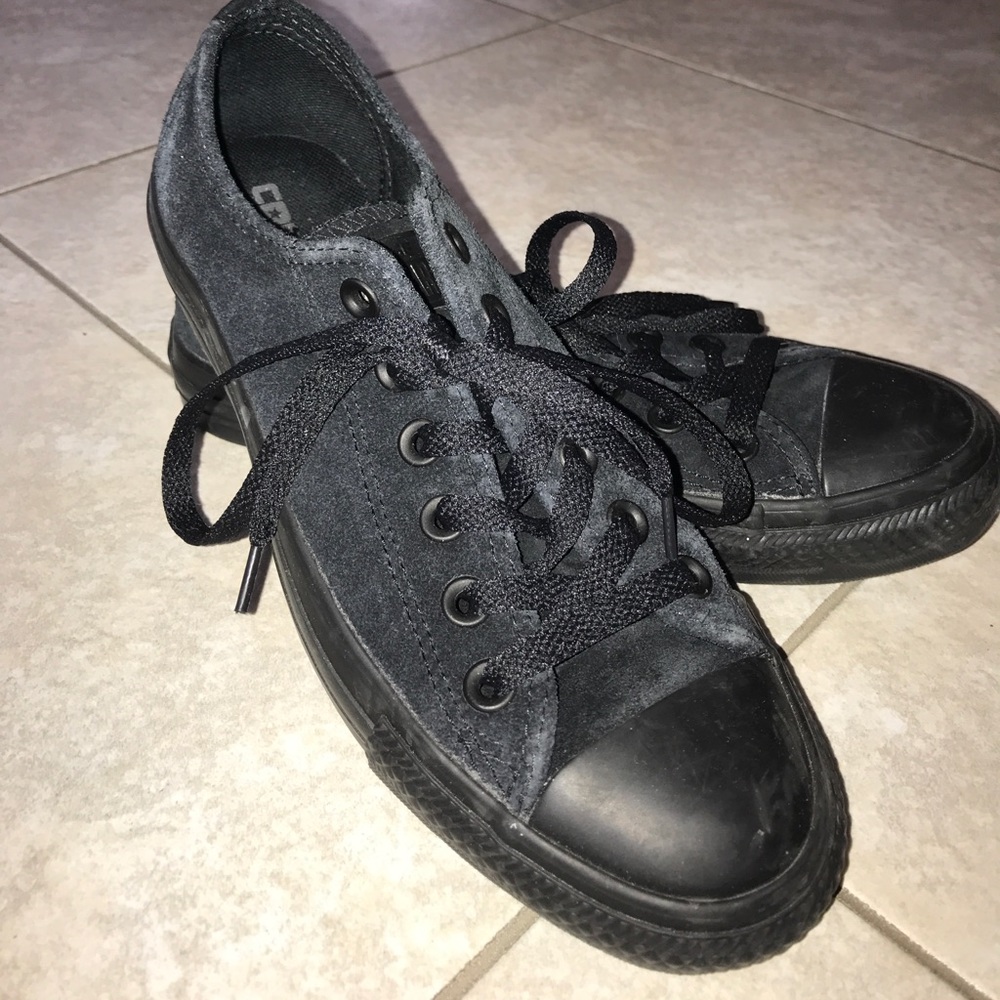 Black suede converse