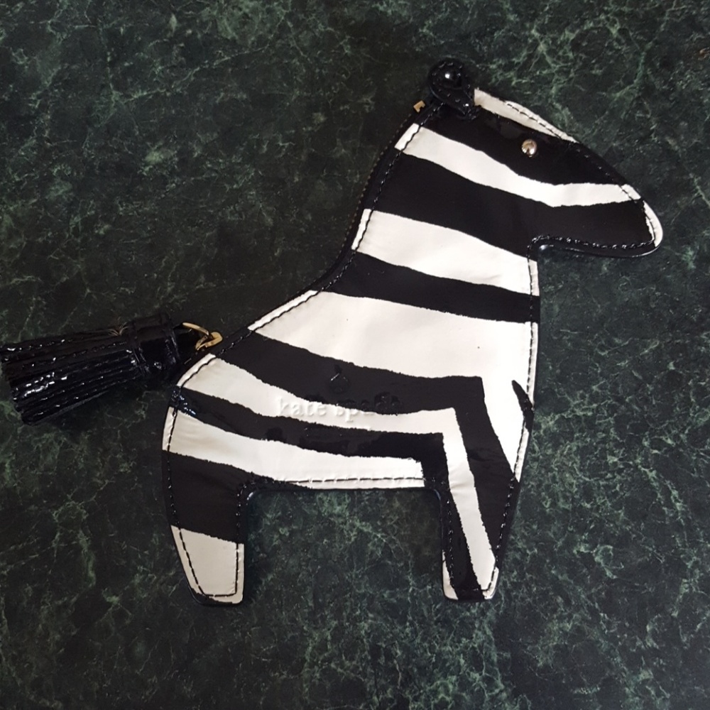 Zebra Kate Spade change purse
