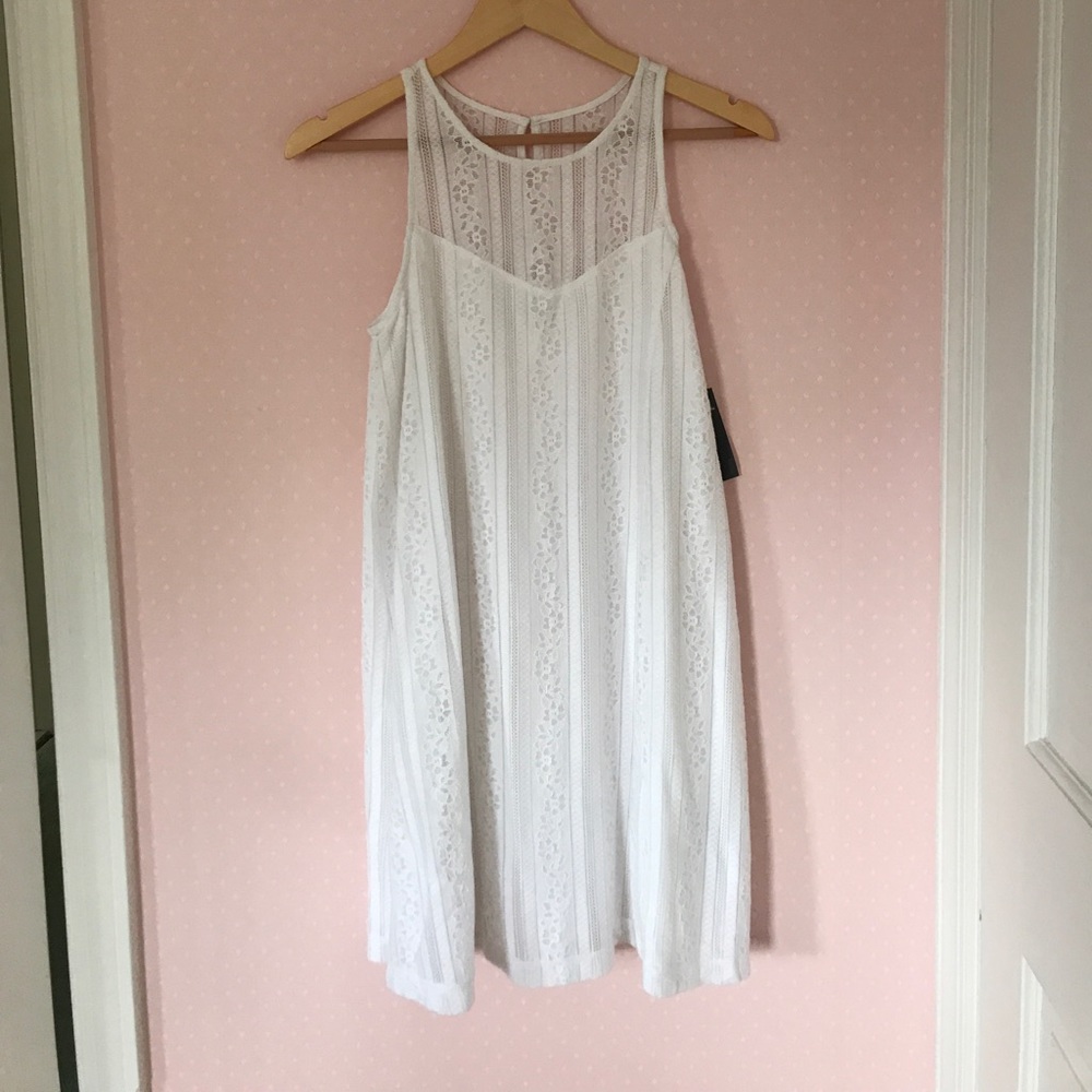 Abercrombie and Fitch White Lace Dress