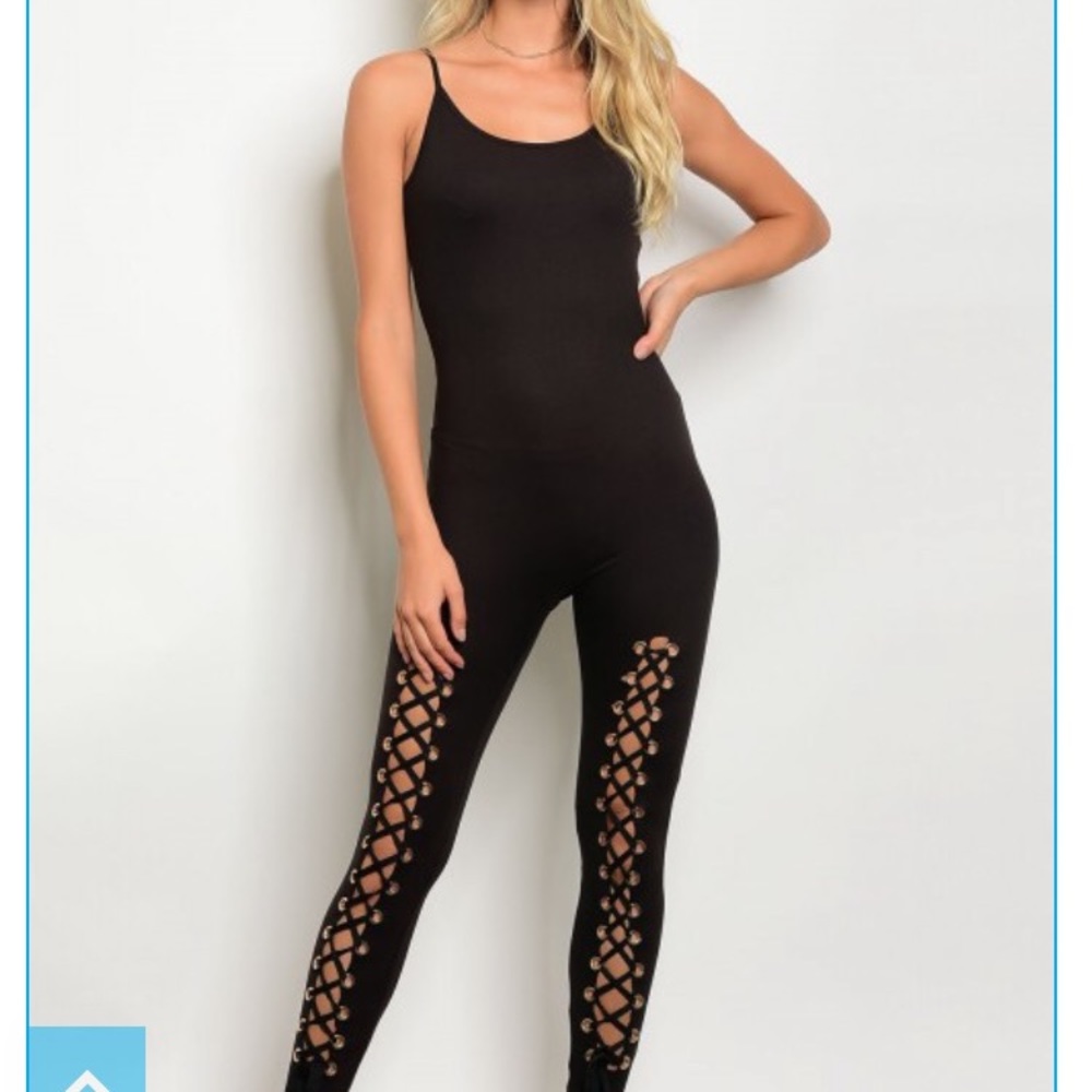 Black jumpsuit