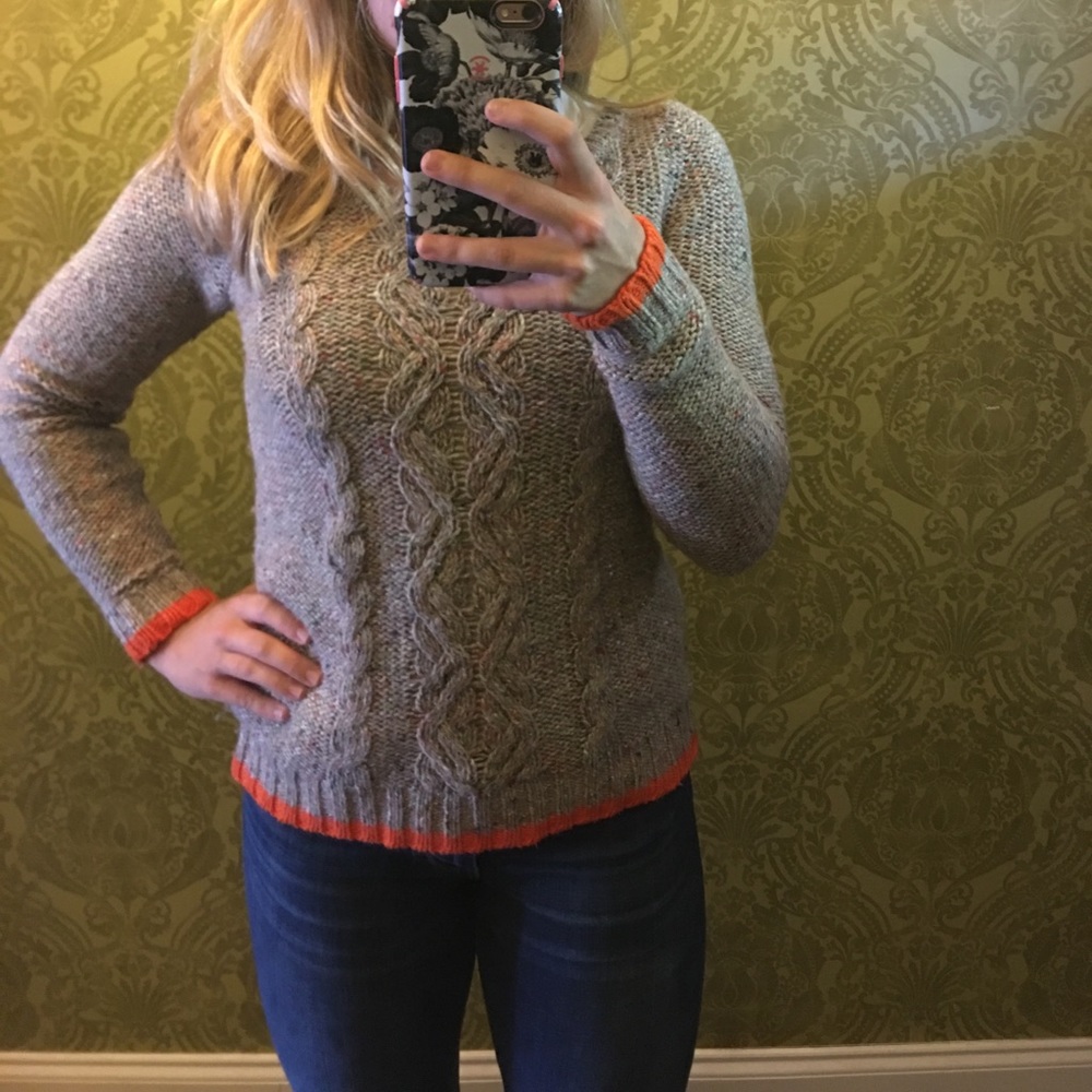 American Eagle multi-colored sweater