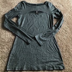 Express long sleeve top size M