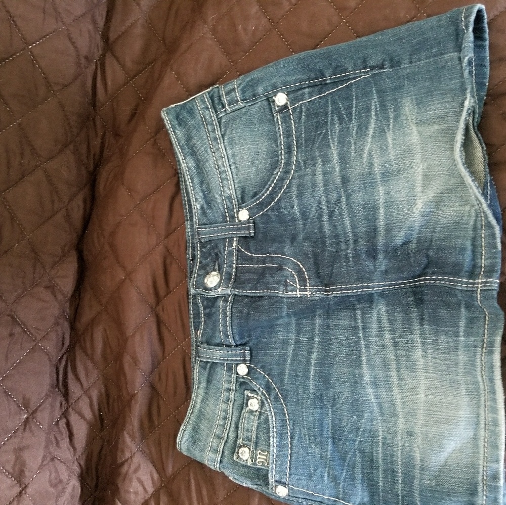 Miss me jean skirt