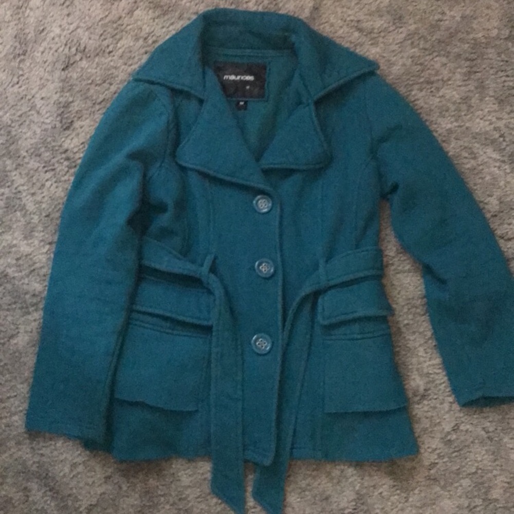 Blue peacoat