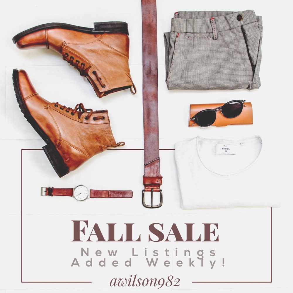 New Fall Sale! Everything must go! Weekly updates.