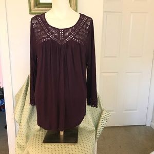 *SOLD* Lucky Brand purple top NWT