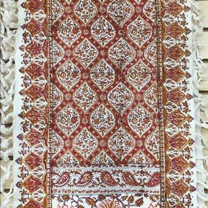 Persian handmade tapestry, clothes Ghalamkari