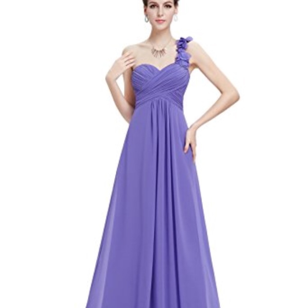 Purple dress