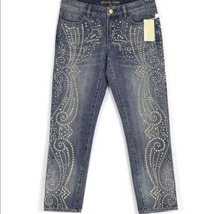 Rare MICHAEL KORS Jeans Studded Ladies used Once