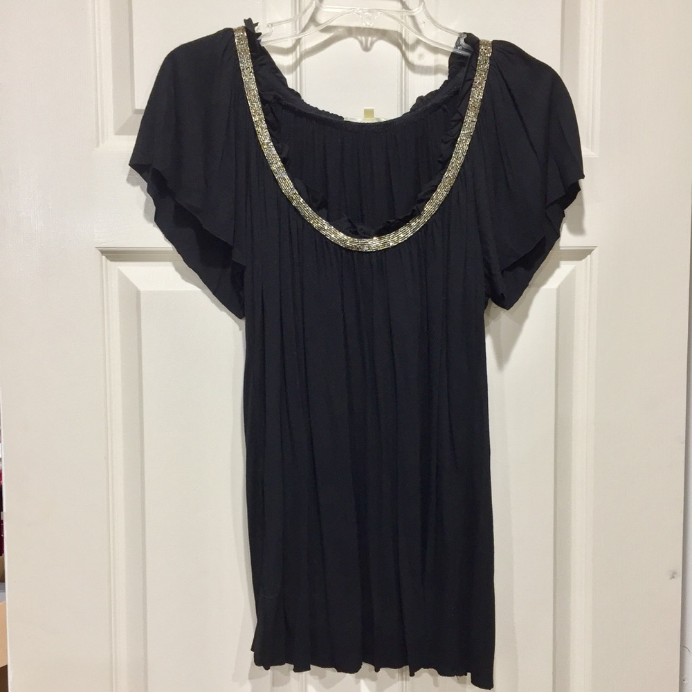 Matty M bead Embellished top