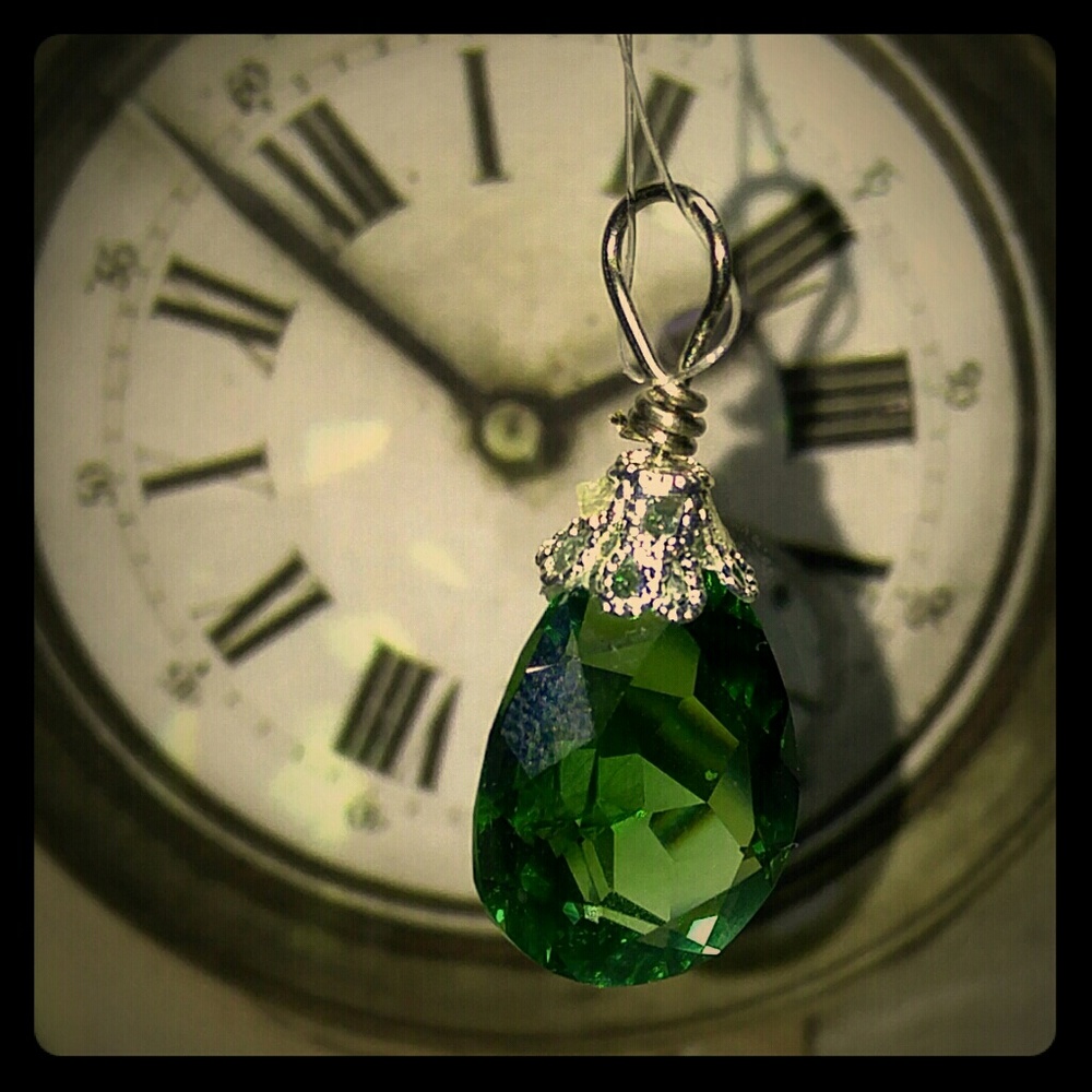 #0135 Fluorite Gemstone Pendant