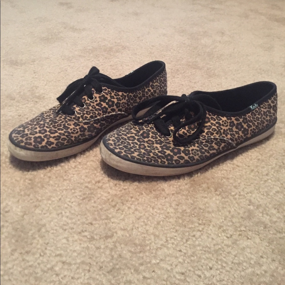 Cheetah print keds