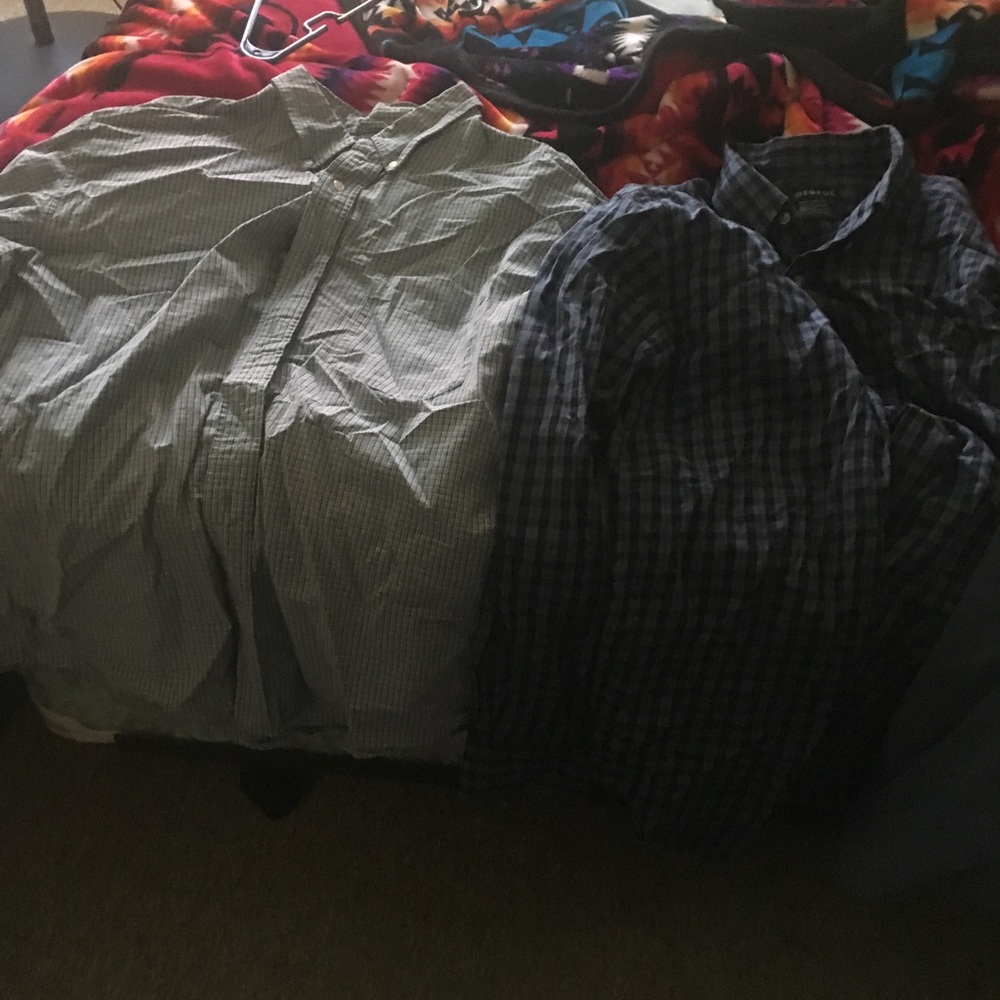 Men's shirts and a sweatshirt