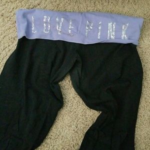 VS PINK Fold over leggings