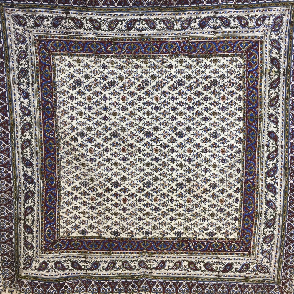 Persian handmade tapestry clothes, Ghalamkari