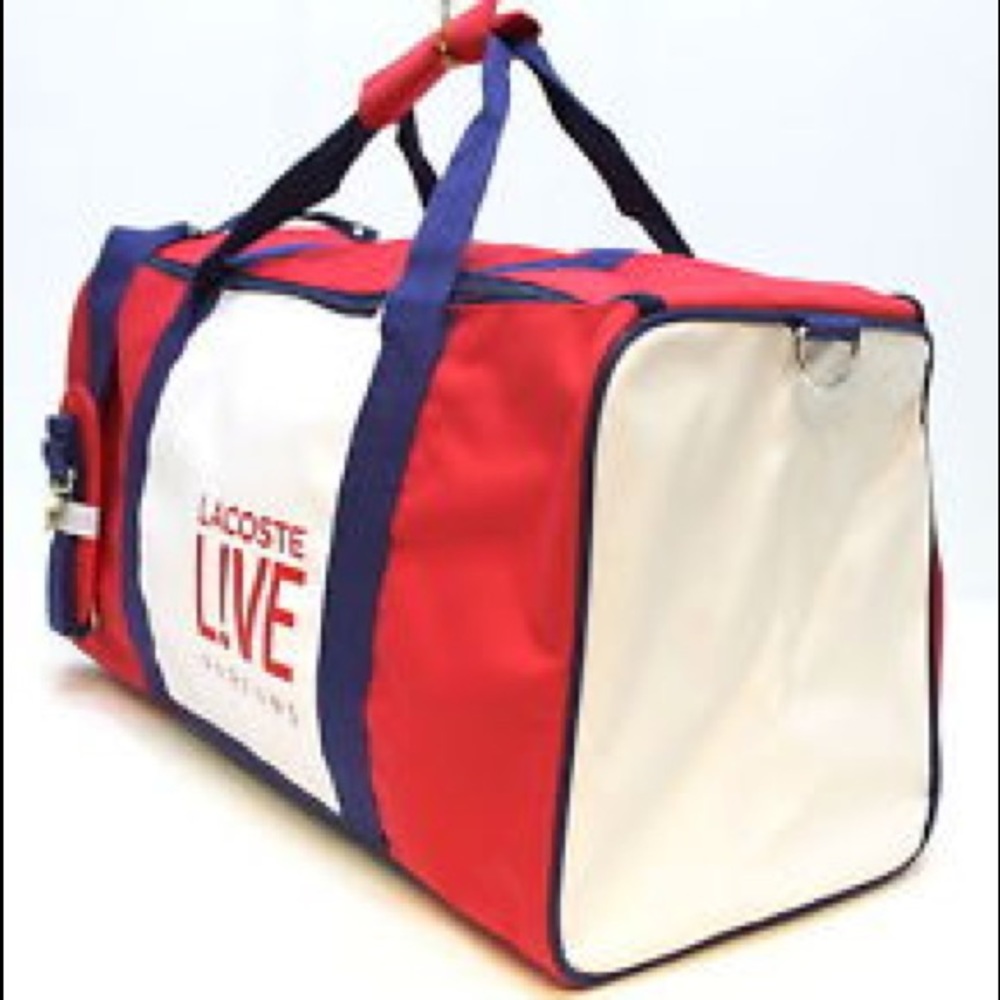 Lacoste duffle bag