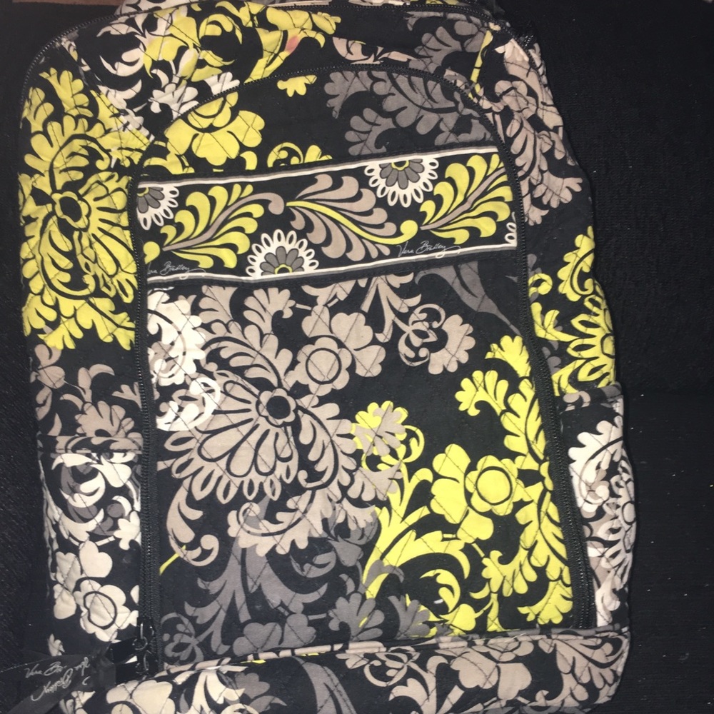 Vera Bradley baroque laptop backpack