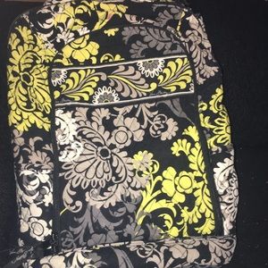Vera Bradley baroque laptop backpack
