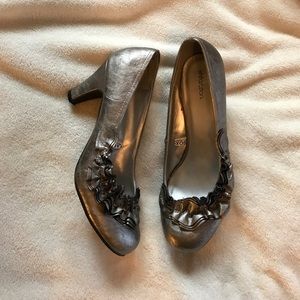 Metallic Silver 2 Inch Heels!