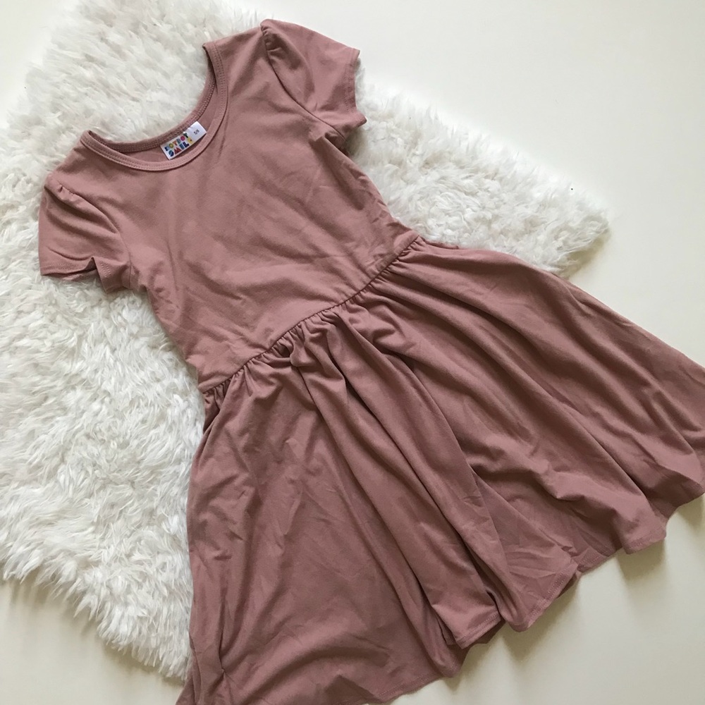 DotDotSmile 5/6 dress Blush NWT