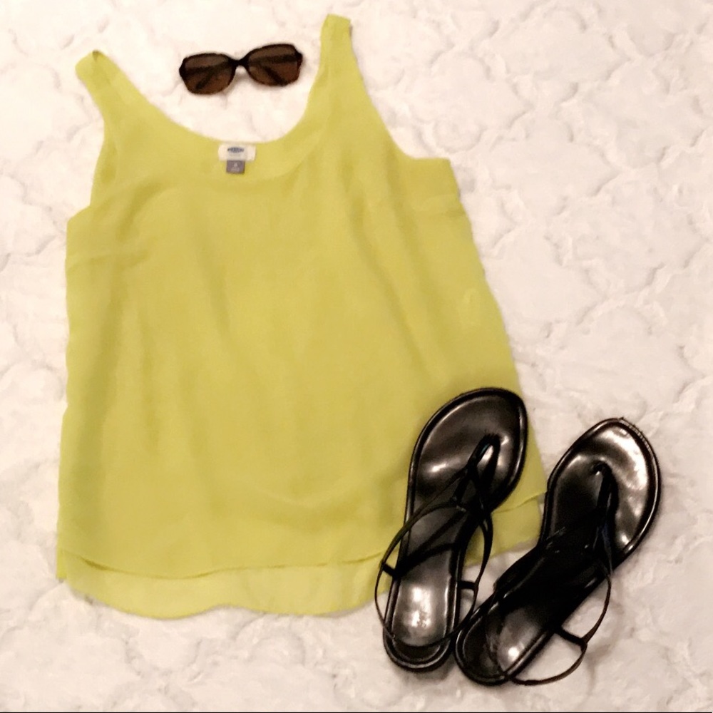 Bright Green Tank Top!